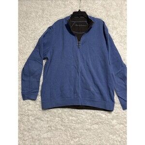 tommy bahama 1/4 zip pullover Sz XL